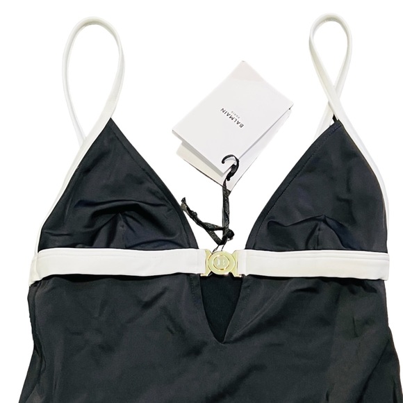 BALMAIN***One-Piece Black BALMAIN Swim***F36;US 4 $630 - Picture 4 of 10